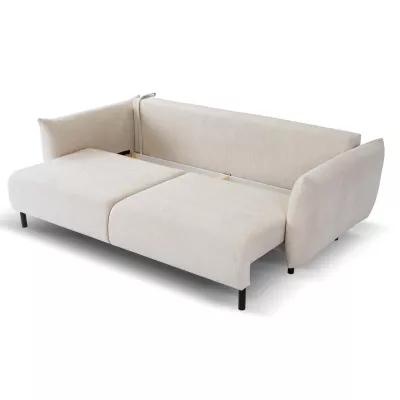 Schlafsofa mit Stauraum BANFF – Hellbeige