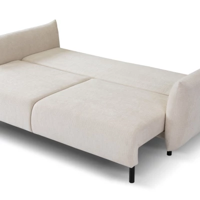Schlafsofa mit Stauraum BANFF – Hellbeige