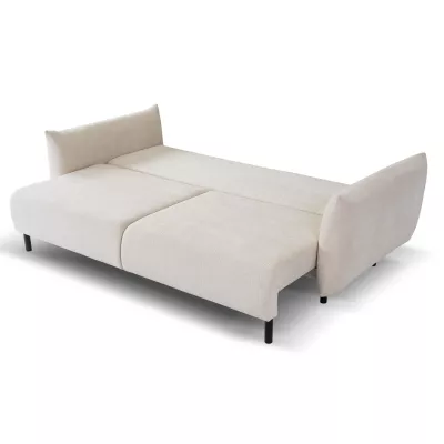 Schlafsofa mit Stauraum BANFF – Hellbeige