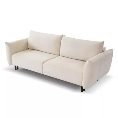 Schlafsofa mit Stauraum BANFF – Hellbeige