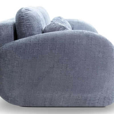 BARRIE Zweisitzer-Schlafsofa – himmelblau