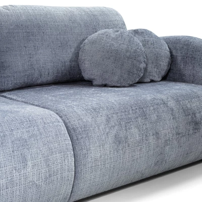 BARRIE Zweisitzer-Schlafsofa – himmelblau