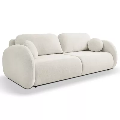 BARRIE Zweisitzer-Schlafsofa – Creme
