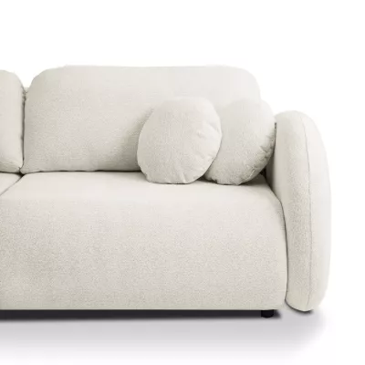 BARRIE Zweisitzer-Schlafsofa – Creme