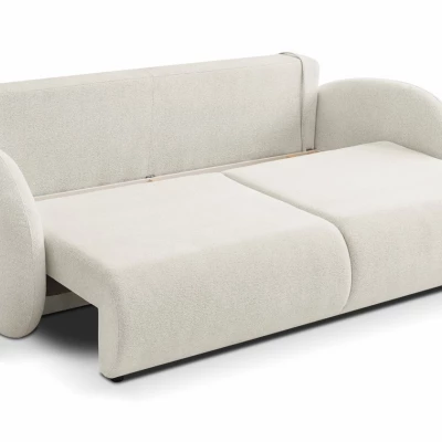 BARRIE Zweisitzer-Schlafsofa – Creme