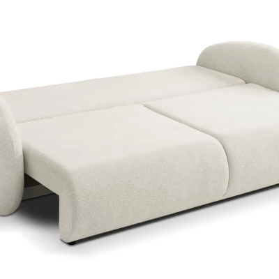 BARRIE Zweisitzer-Schlafsofa – Creme