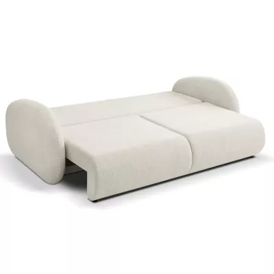 BARRIE Zweisitzer-Schlafsofa – Creme