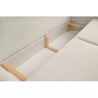 BARRIE Zweisitzer-Schlafsofa – Creme