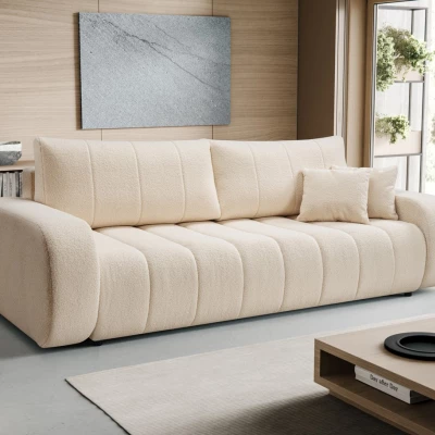 Zweisitzer-Sofa mit Stauraum KELOWNA - Creme