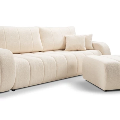 Zweisitzer-Sofa mit Stauraum KELOWNA - Creme