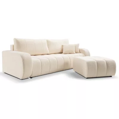 Zweisitzer-Sofa mit Stauraum KELOWNA - Creme