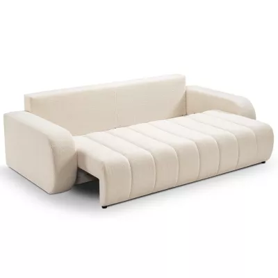 Zweisitzer-Sofa mit Stauraum KELOWNA - Creme