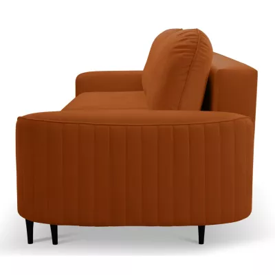 MONCTON Zweisitzer-Schlafsofa - Rost