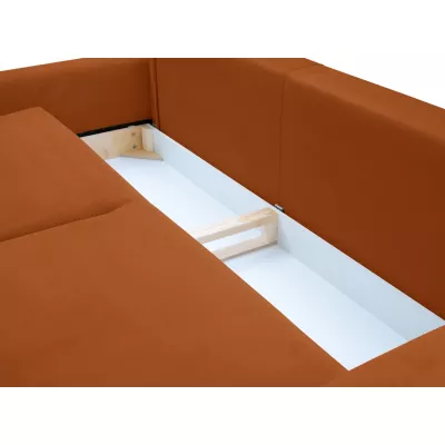 MONCTON Zweisitzer-Schlafsofa - Rost