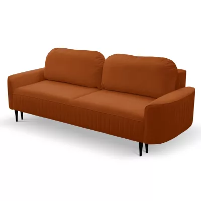 MONCTON Zweisitzer-Schlafsofa - Rost