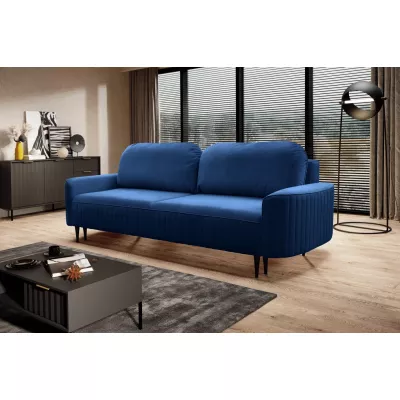 MONCTON 2-Sitzer-Schlafsofa - marineblau