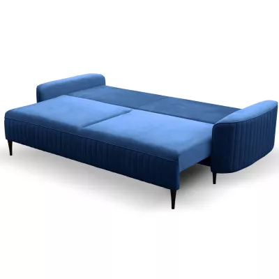 MONCTON 2-Sitzer-Schlafsofa - marineblau