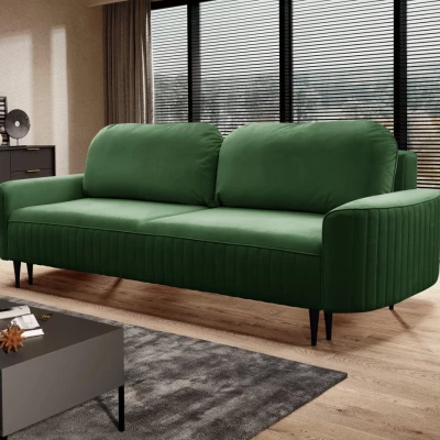 MONCTON Zweisitzer-Schlafsofa - Dunkelgrün
