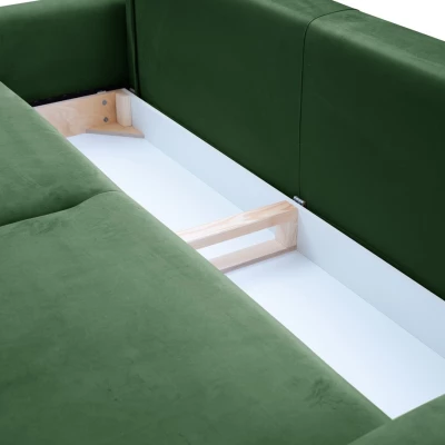 MONCTON Zweisitzer-Schlafsofa - Dunkelgrün