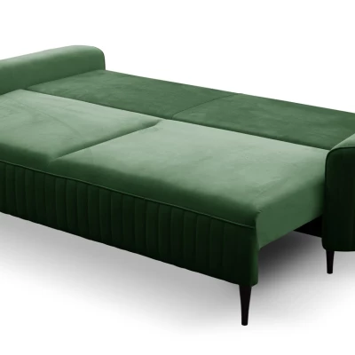 MONCTON Zweisitzer-Schlafsofa - Dunkelgrün