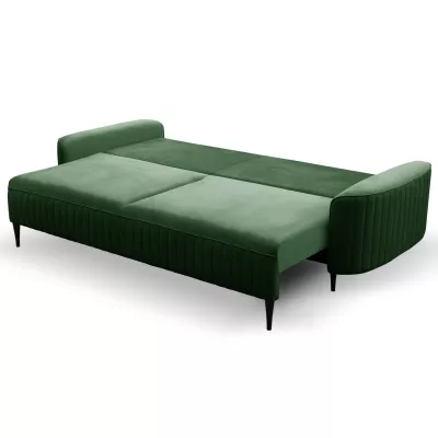 MONCTON Zweisitzer-Schlafsofa - Dunkelgrün