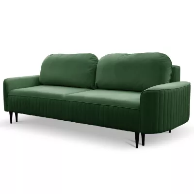 MONCTON Zweisitzer-Schlafsofa - Dunkelgrün