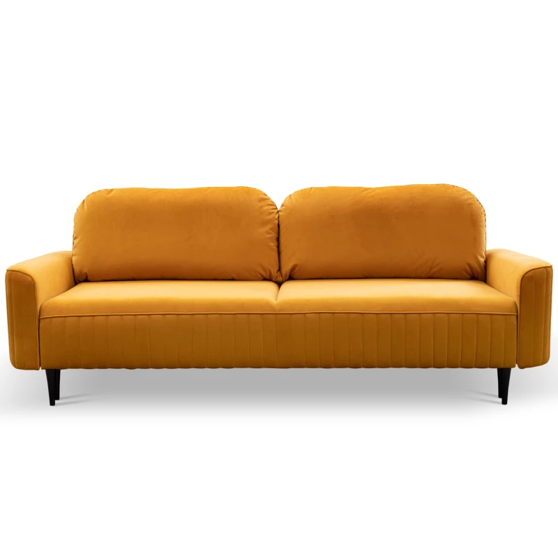 MONCTON 2-Sitzer-Schlafsofa – Dunkelorange