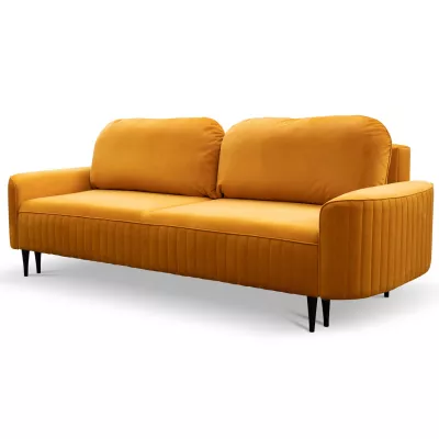 MONCTON 2-Sitzer-Schlafsofa – Dunkelorange