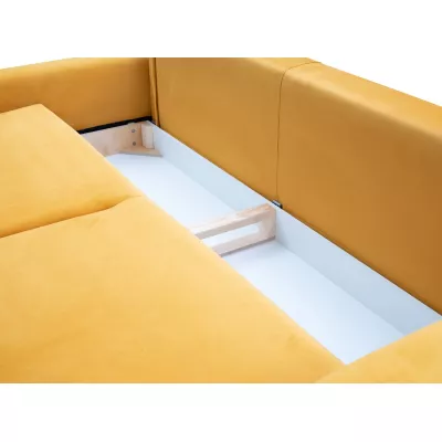 MONCTON Zweisitzer-Schlafsofa - Senfgelb