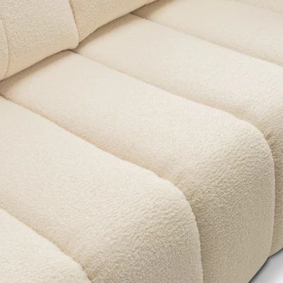 Klappbares Zweisitzer-Sofa mit Stauraum MOOSE - beige