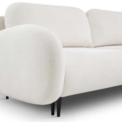 MORDEN Zweisitzer-Sofa mit Stauraum – Creme