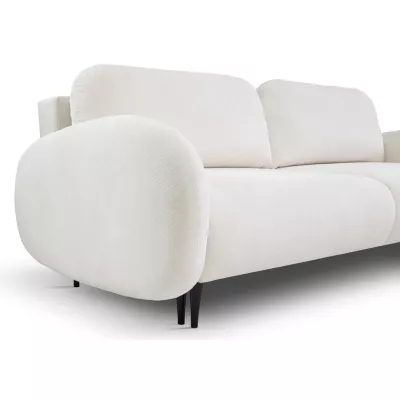 MORDEN Zweisitzer-Sofa mit Stauraum – Creme