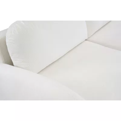 MORDEN Zweisitzer-Sofa mit Stauraum – Creme