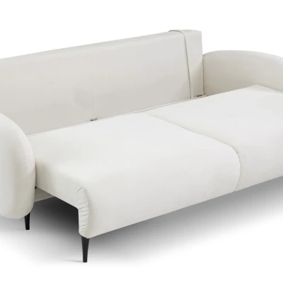 MORDEN Zweisitzer-Sofa mit Stauraum – Creme