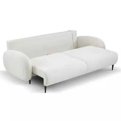 MORDEN Zweisitzer-Sofa mit Stauraum – Creme