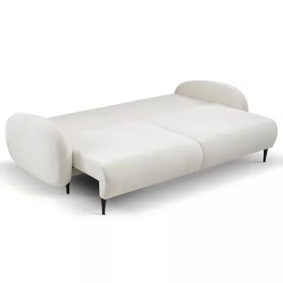 MORDEN Zweisitzer-Sofa mit Stauraum – Creme