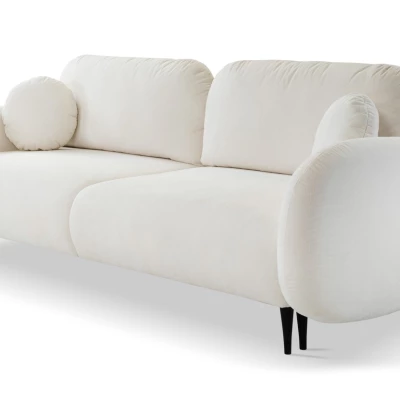 MORDEN Zweisitzer-Sofa mit Stauraum – Creme