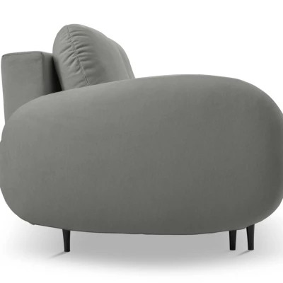 MORDEN Zweisitzer-Sofa mit Stauraum – Stahlgrau
