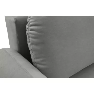 MORDEN Zweisitzer-Sofa mit Stauraum – Stahlgrau