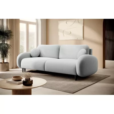 MORDEN Zweisitzer-Sofa mit Stauraum – grau