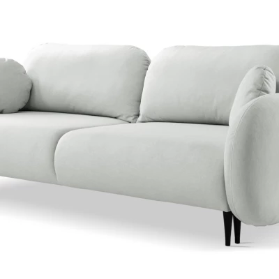 MORDEN Zweisitzer-Sofa mit Stauraum – grau