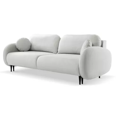 MORDEN Zweisitzer-Sofa mit Stauraum – grau