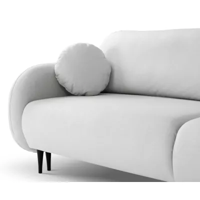 MORDEN Zweisitzer-Sofa mit Stauraum – grau