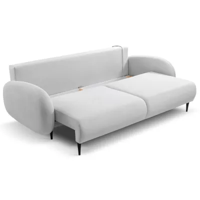 MORDEN Zweisitzer-Sofa mit Stauraum – grau