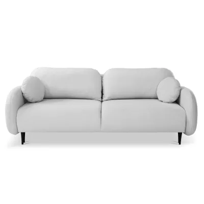 MORDEN Zweisitzer-Sofa mit Stauraum – grau