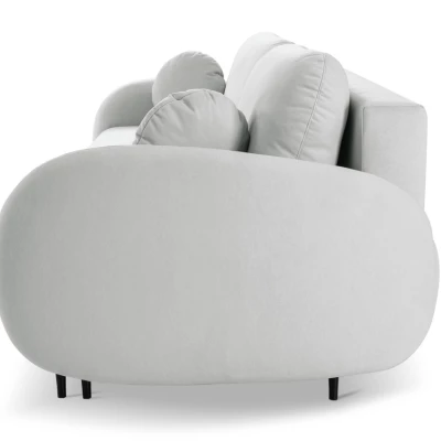 MORDEN Zweisitzer-Sofa mit Stauraum – grau