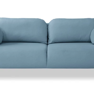 MORDEN Zweisitzer-Sofa mit Stauraum - blau