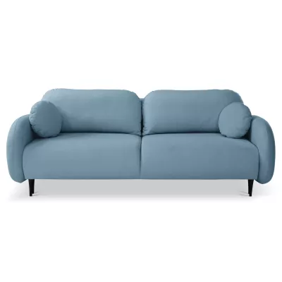 MORDEN Zweisitzer-Sofa mit Stauraum - blau