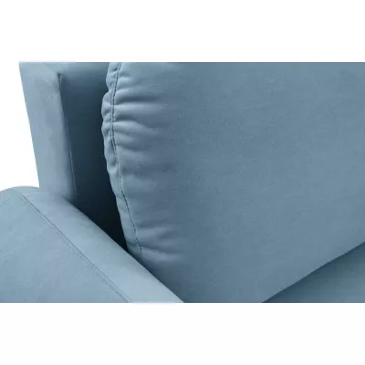 MORDEN Zweisitzer-Sofa mit Stauraum - blau