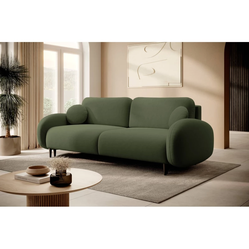 MORDEN Zweisitzer-Sofa mit Stauraum - Khaki